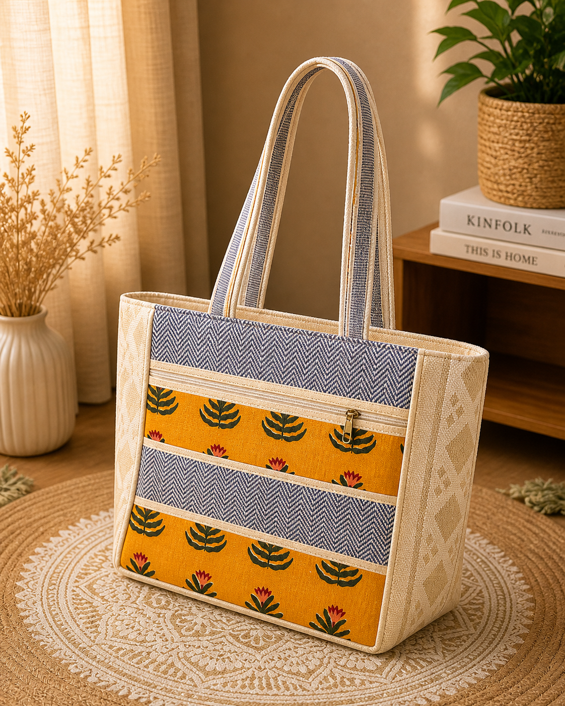 Patchwork Designer Tote Bag